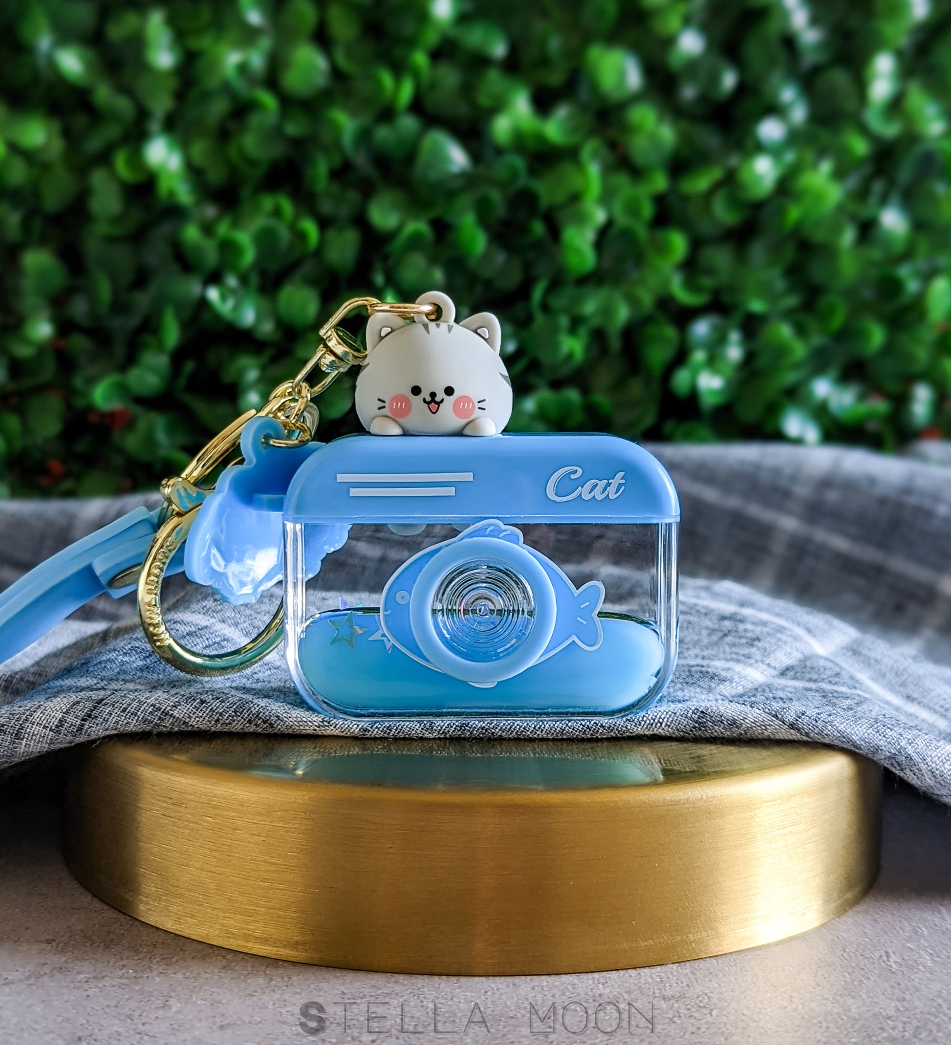 Camera Liquid Keychain - The Stella Moon Shop