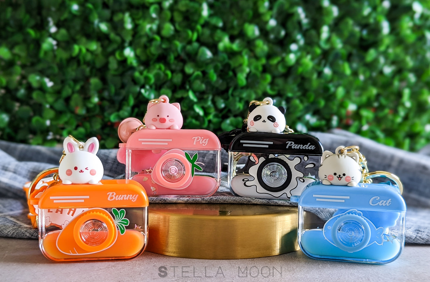 Camera Liquid Keychain - The Stella Moon Shop