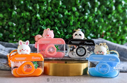 Camera Liquid Keychain - The Stella Moon Shop