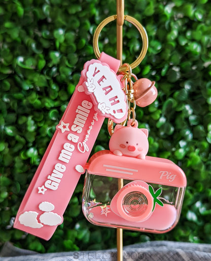 Camera Liquid Keychain - The Stella Moon Shop