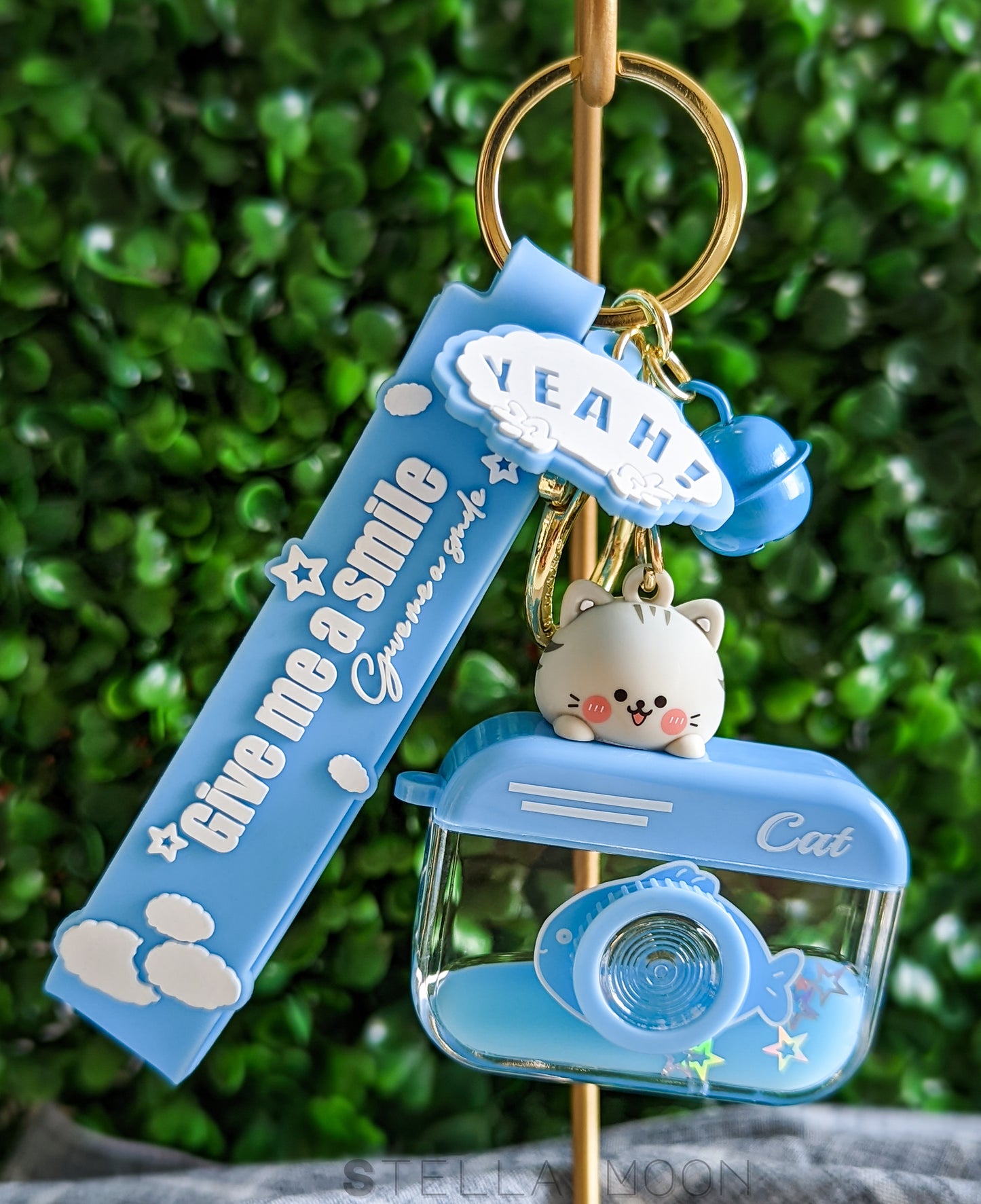 Camera Liquid Keychain - The Stella Moon Shop