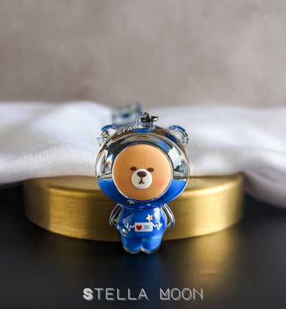 Space Animals Liquid Keychain - The Stella Moon Shop