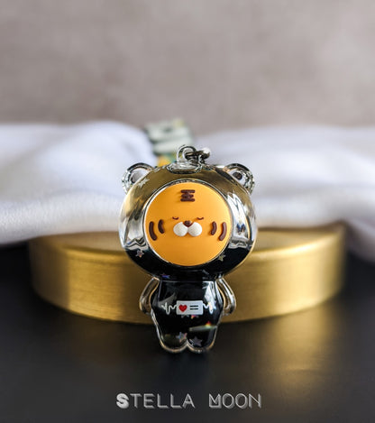 Space Animals Liquid Keychain - The Stella Moon Shop