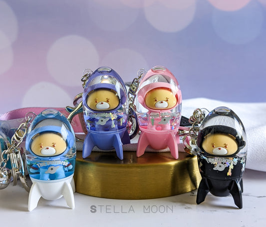 Rocket Liquid Keychain - The Stella Moon Shop