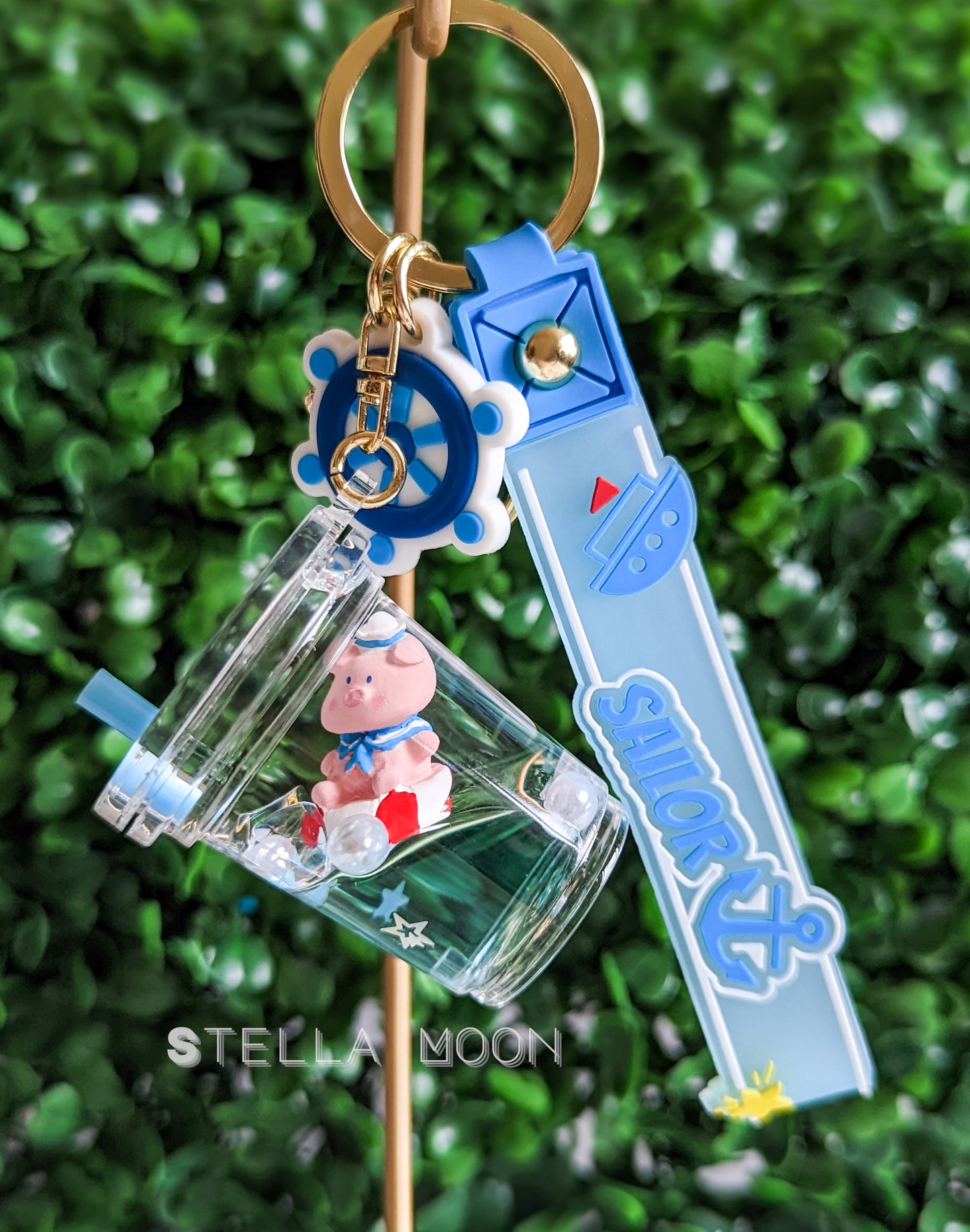 Sailor Liquid Keychain - The Stella Moon Shop