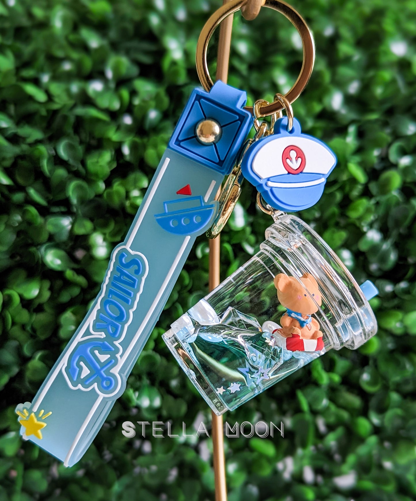 Sailor Liquid Keychain - The Stella Moon Shop