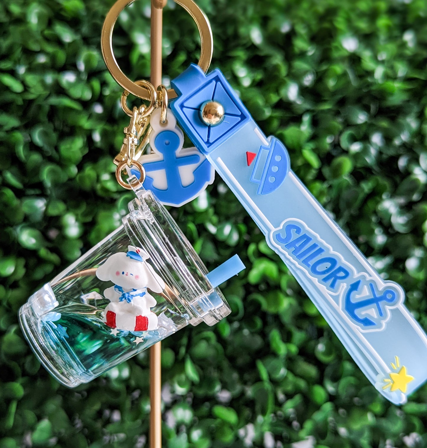 Sailor Liquid Keychain - The Stella Moon Shop