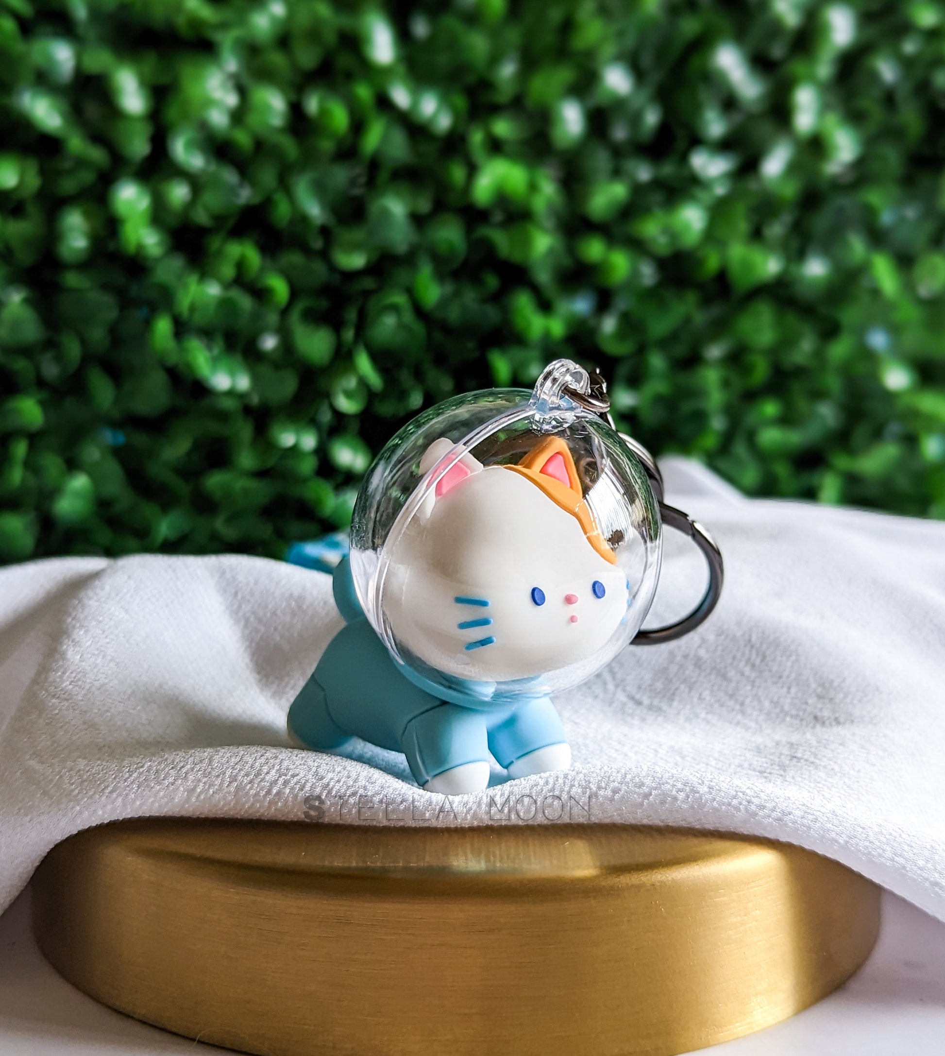 Astronaut Cat Keychain - The Stella Moon Shop