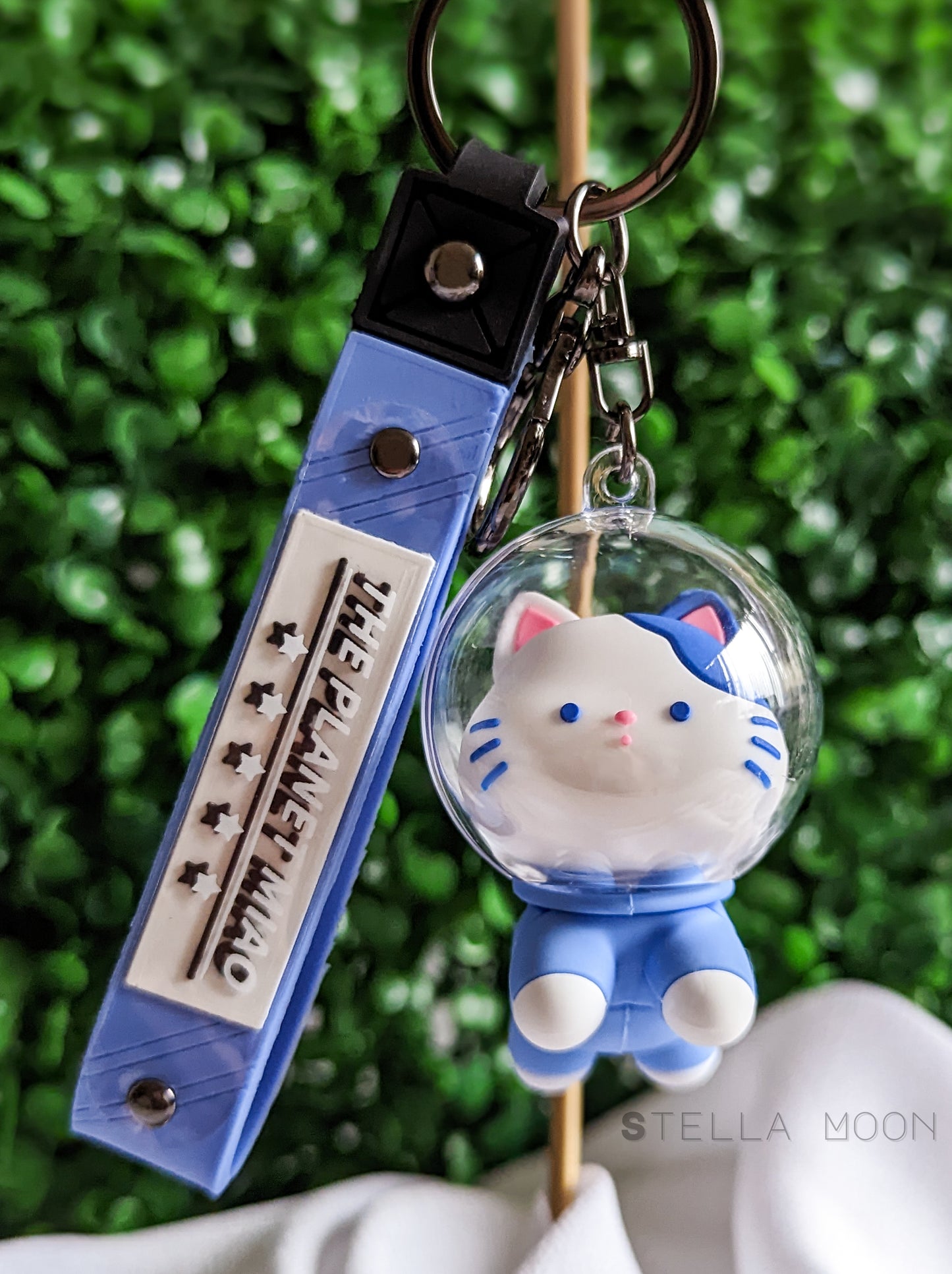 Astronaut Cat Keychain - The Stella Moon Shop