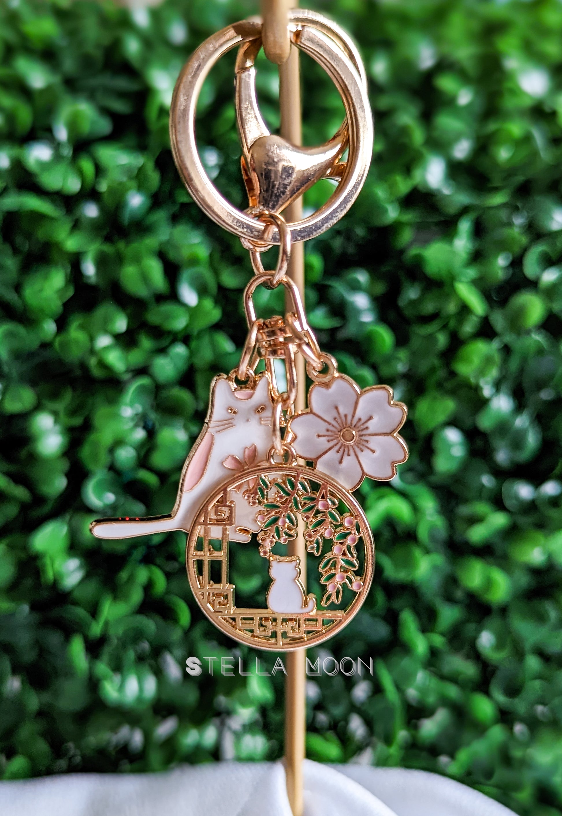 Cat Keychain - The Stella Moon Shop