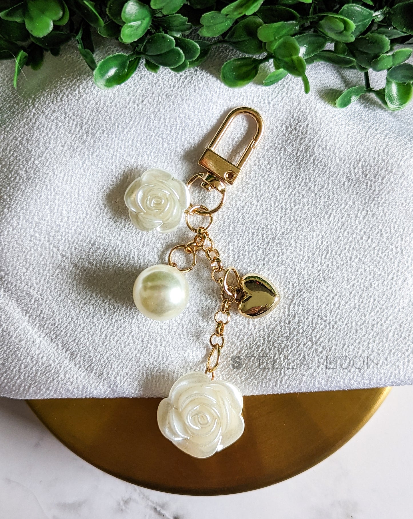 Pearly Keychain - The Stella Moon Shop