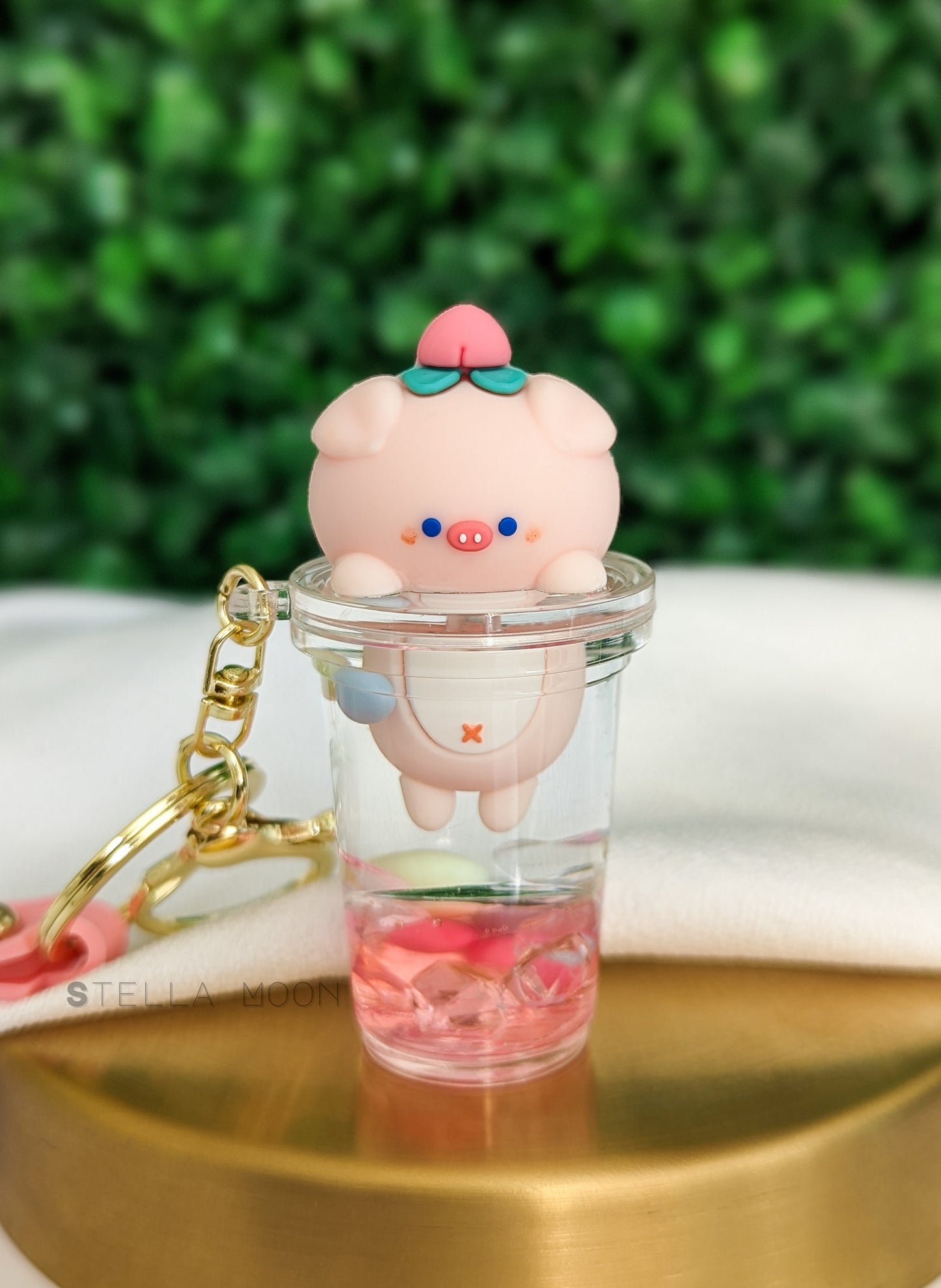 Fruity Animals Liquid Keychain - The Stella Moon Shop