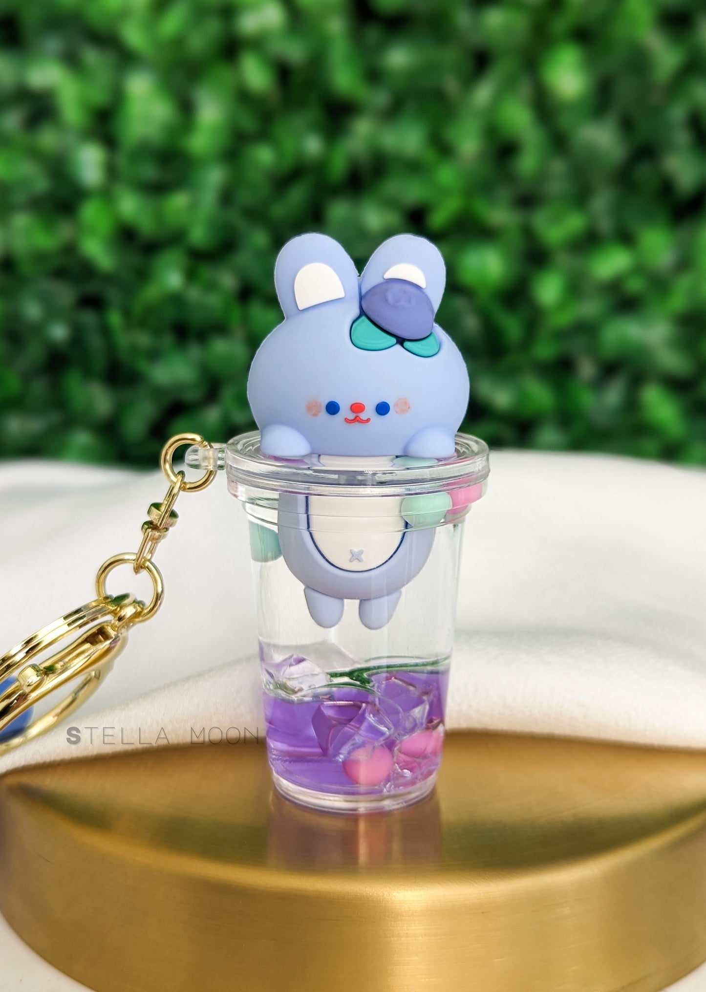 Fruity Animals Liquid Keychain - The Stella Moon Shop