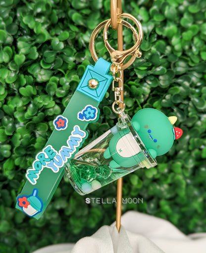 Fruity Animals Liquid Keychain - The Stella Moon Shop