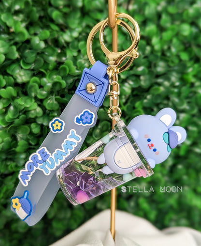 Fruity Animals Liquid Keychain - The Stella Moon Shop