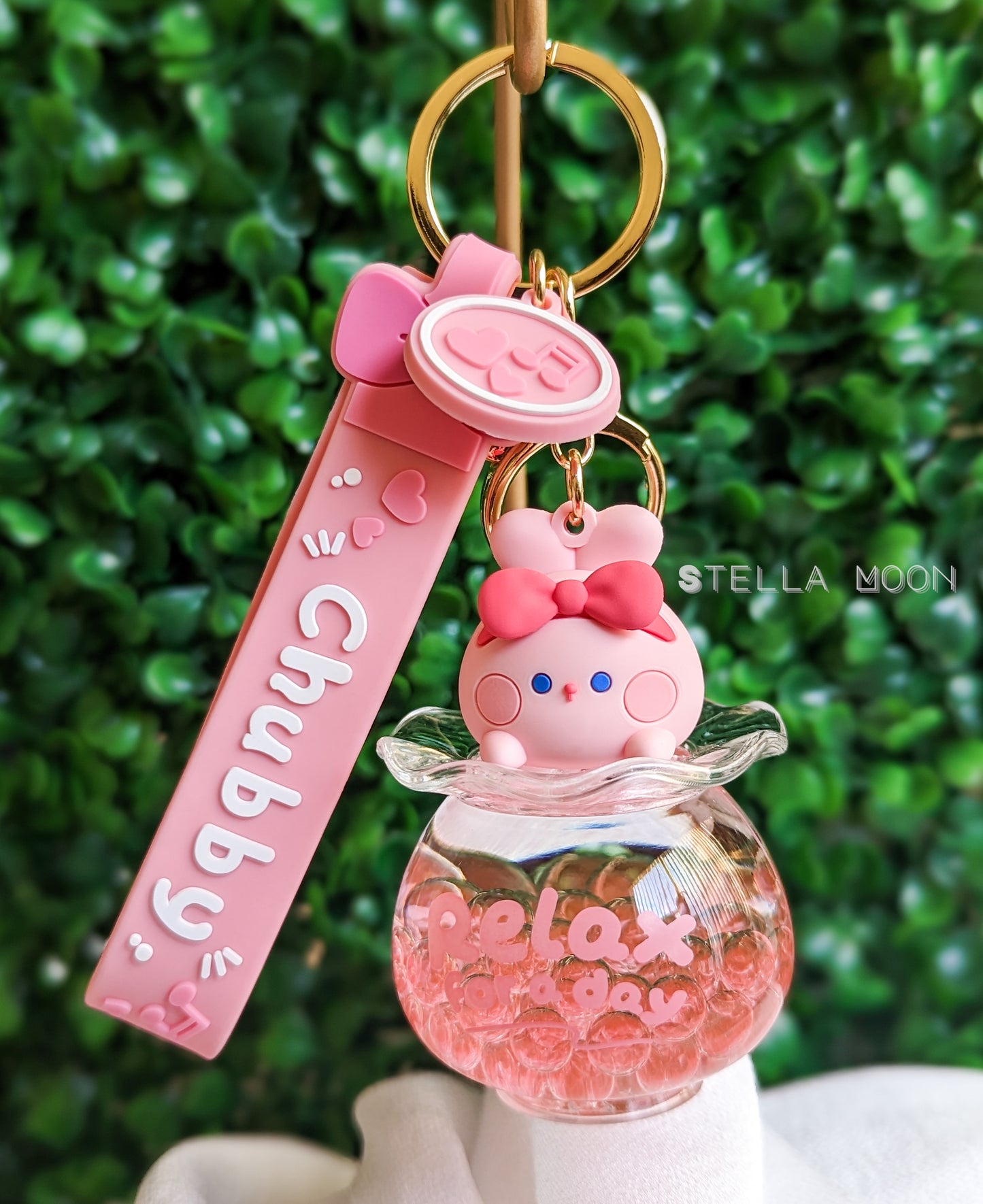 Fish Bowl Animals Liquid Keychain - The Stella Moon Shop