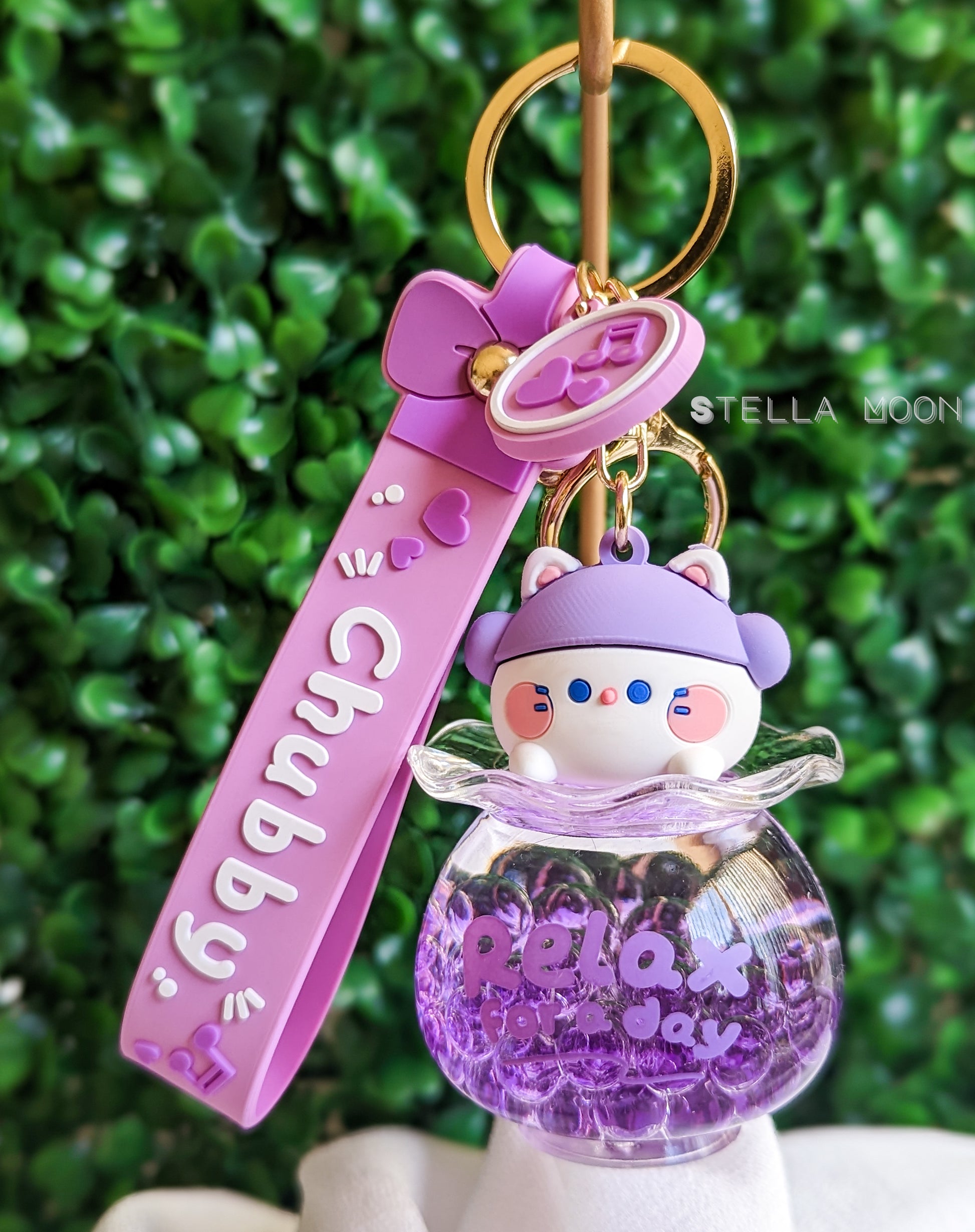 Fish Bowl Animals Liquid Keychain - The Stella Moon Shop