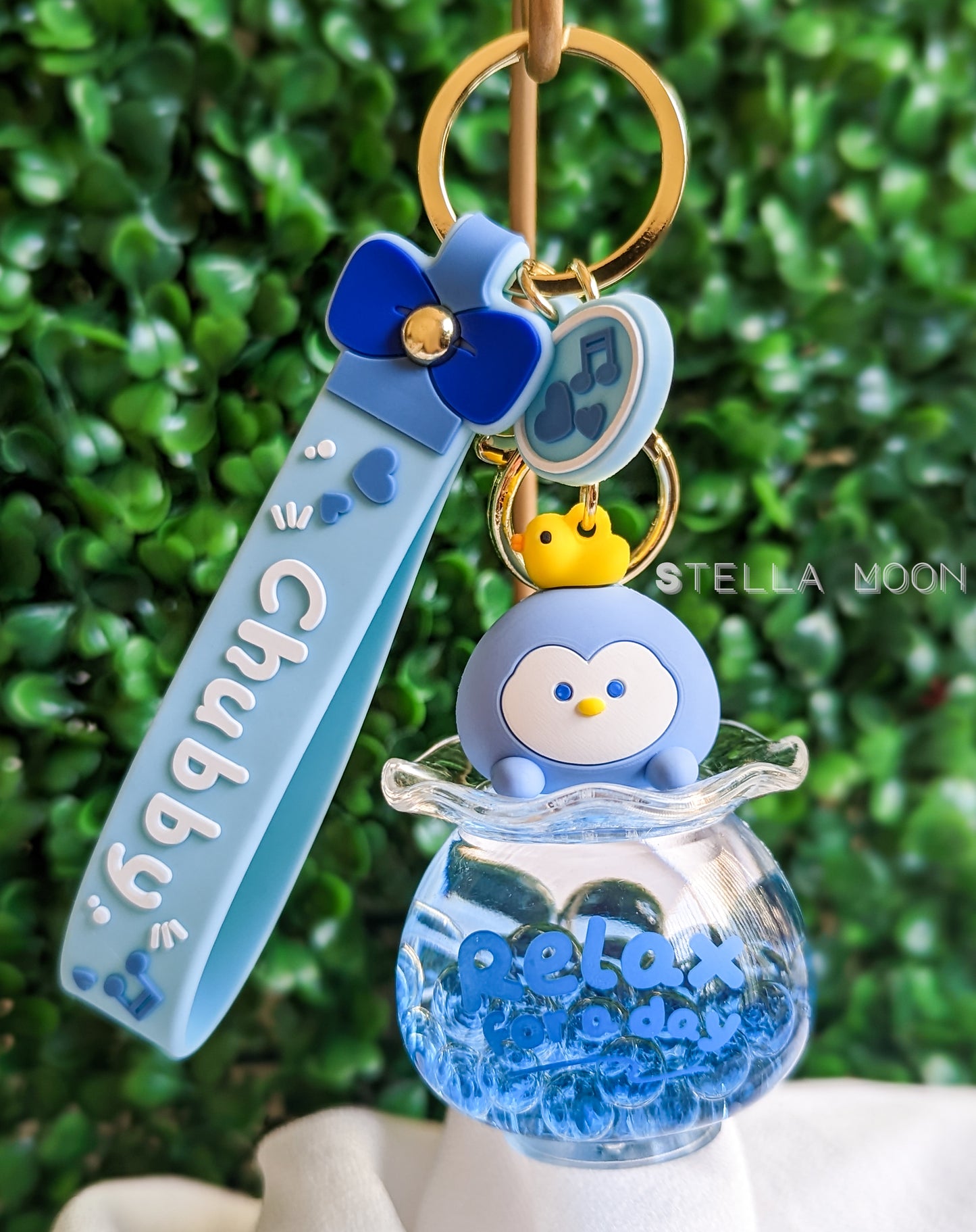 Fish Bowl Animals Liquid Keychain - The Stella Moon Shop