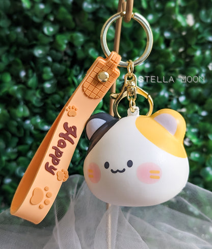 Soft Cat Squish Keychain - The Stella Moon Shop