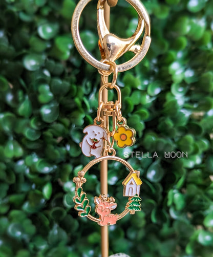 Animal Ring Keychain - The Stella Moon Shop