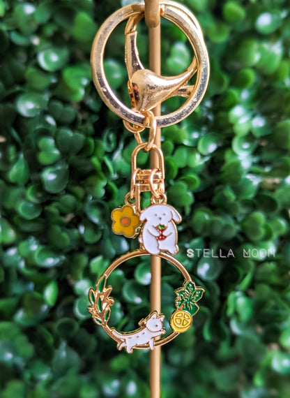 Animal Ring Keychain - The Stella Moon Shop