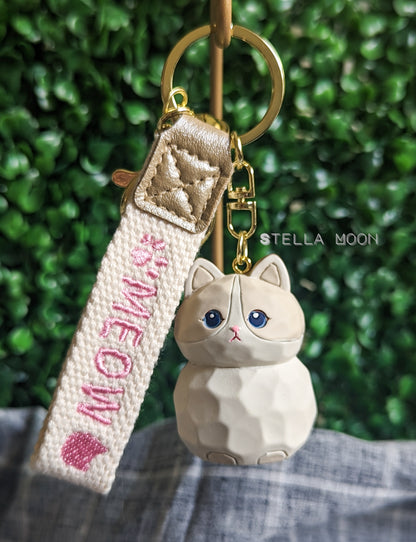 Cat Keychain - The Stella Moon Shop