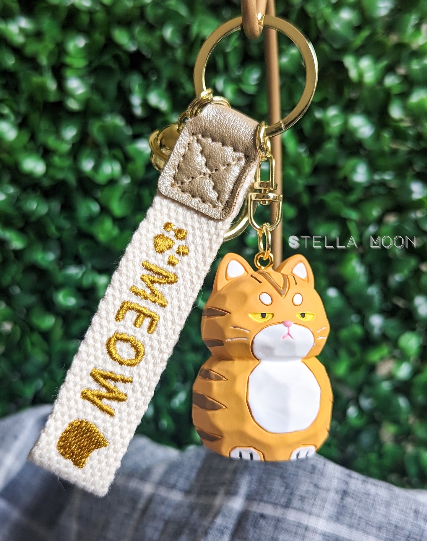 Cat Keychain - The Stella Moon Shop