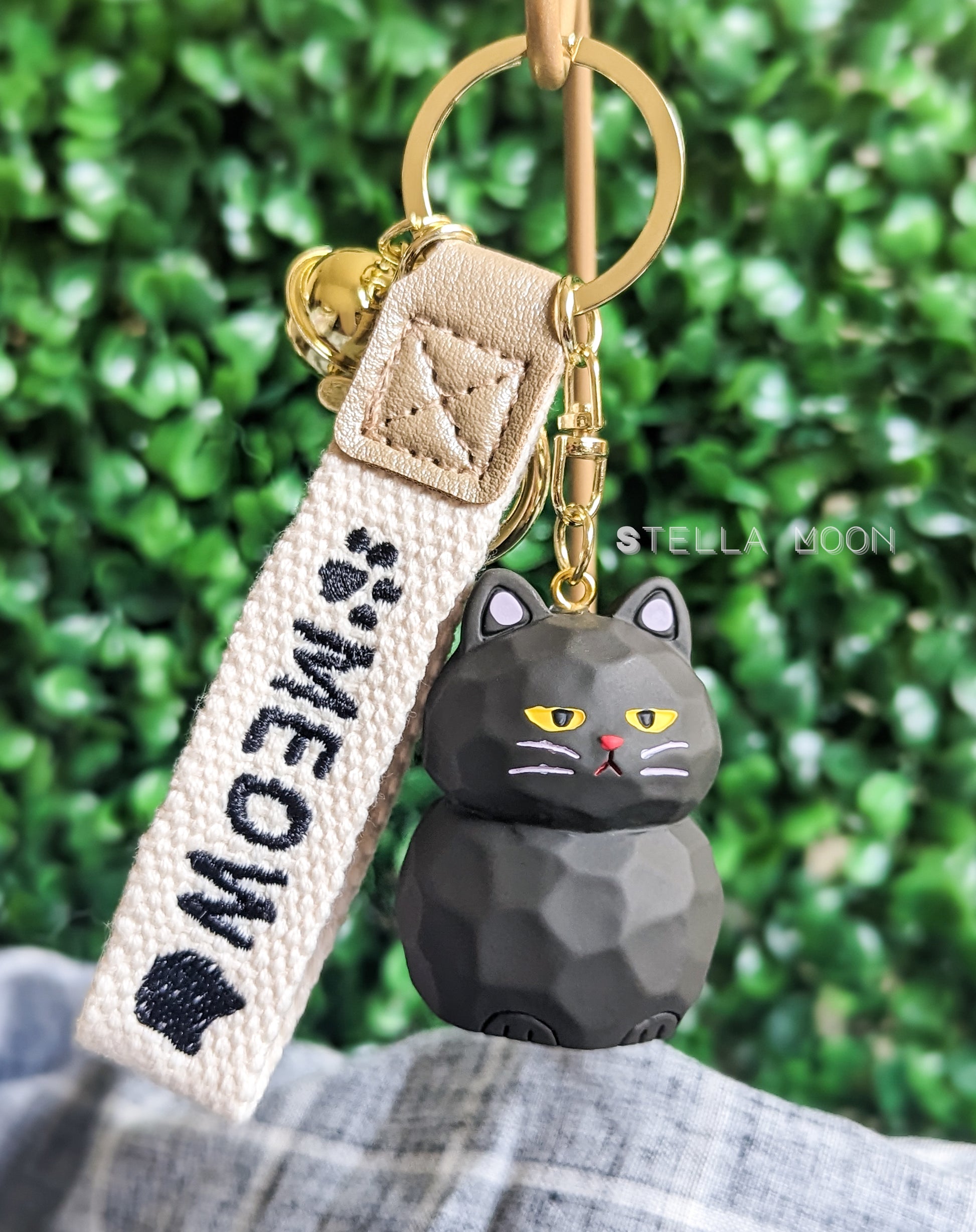 Cat Keychain - The Stella Moon Shop