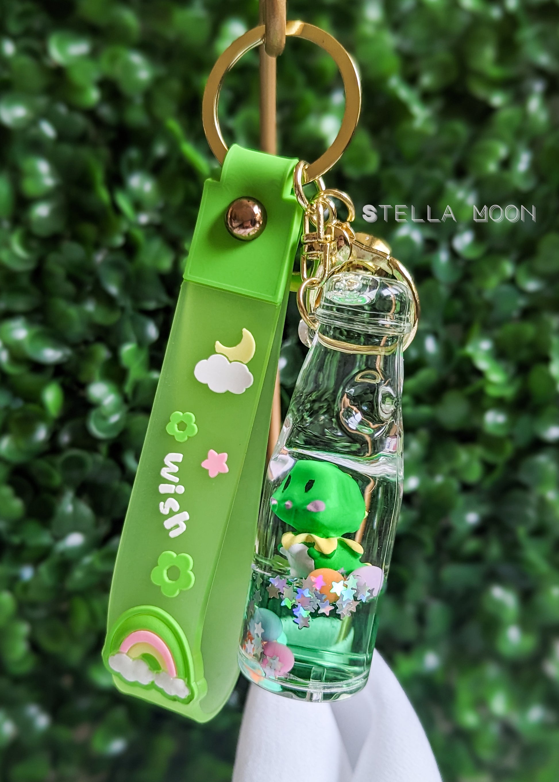 Dinosaur Liquid Keychain - The Stella Moon Shop