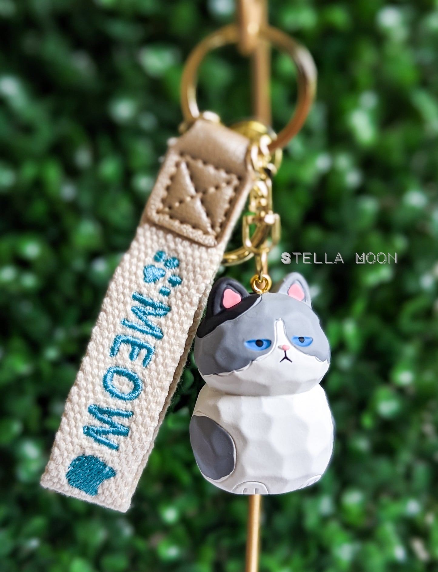 Cat Keychain - The Stella Moon Shop