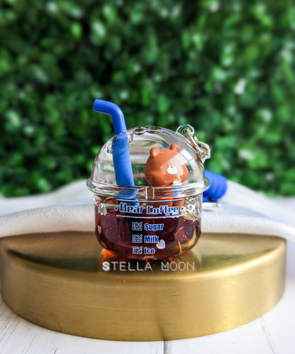 Coffee Liquid Keychain - The Stella Moon Shop