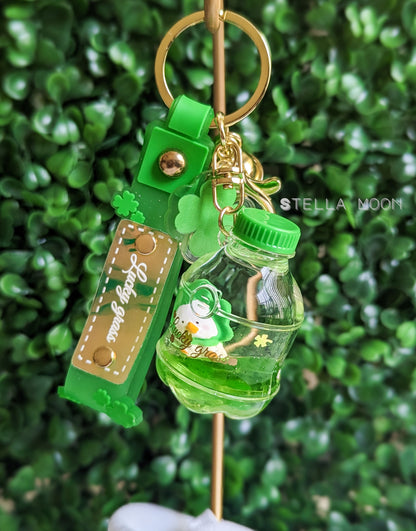 Lucky Duck Liquid Keychain - The Stella Moon Shop