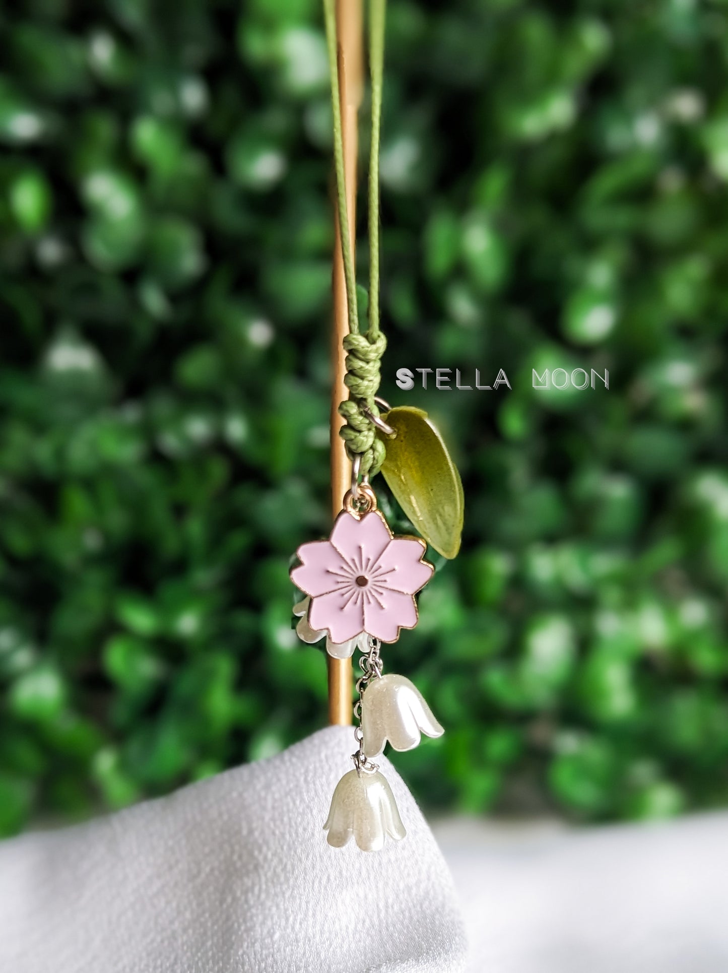 Lily Of The Valley Phone Charm - The Stella Moon Shop