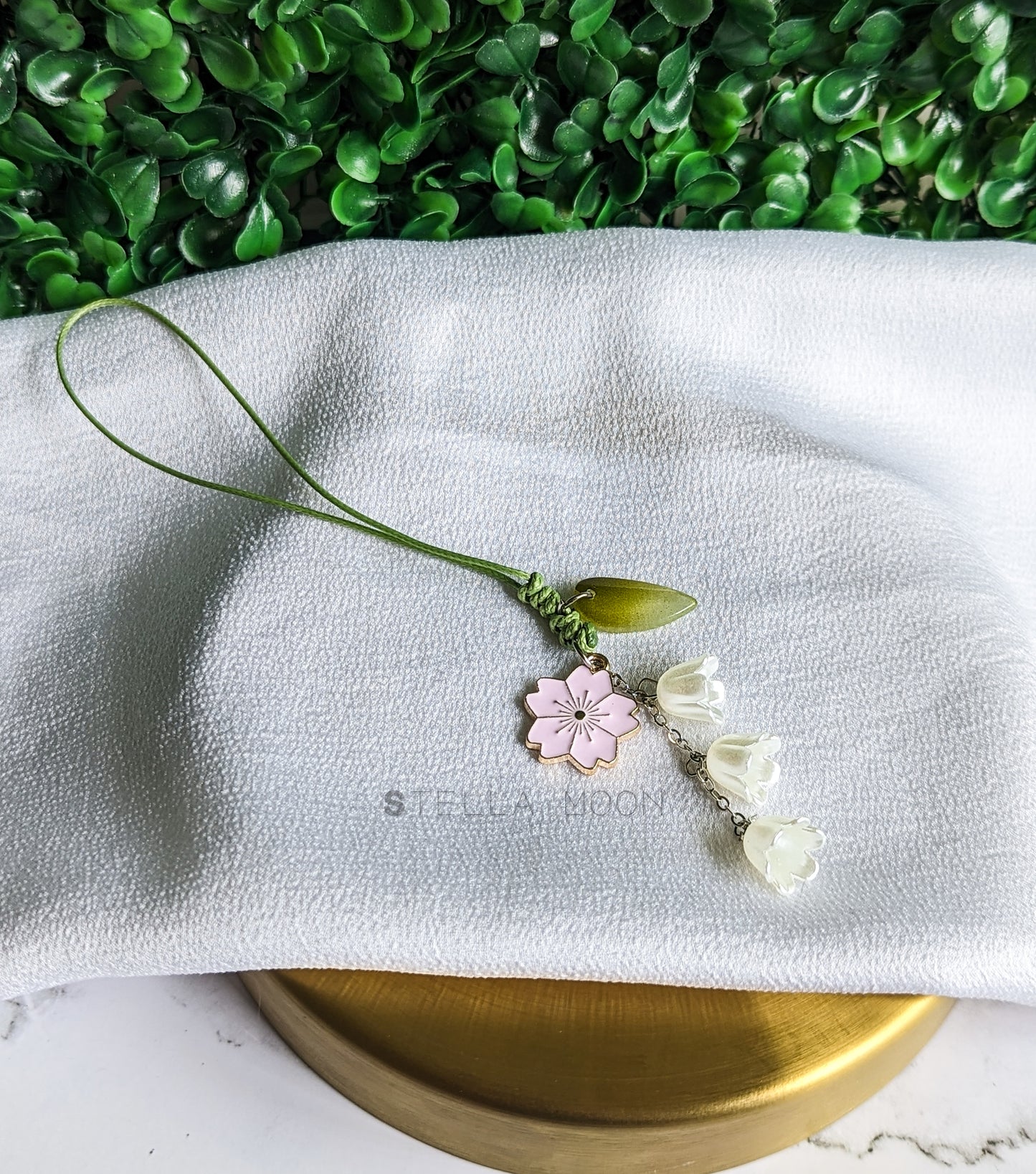 Lily Of The Valley Phone Charm - The Stella Moon Shop