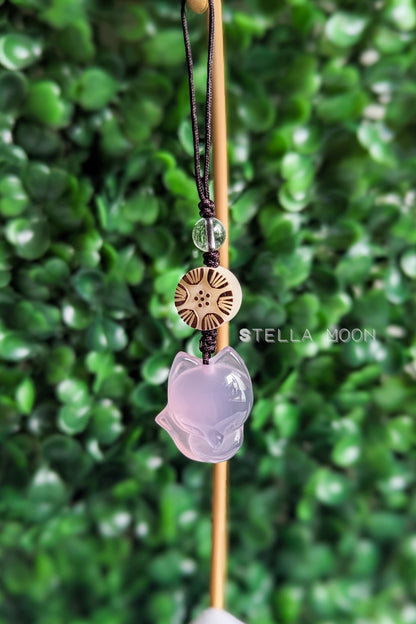 Fox Chalcedony Phone Charm - The Stella Moon Shop