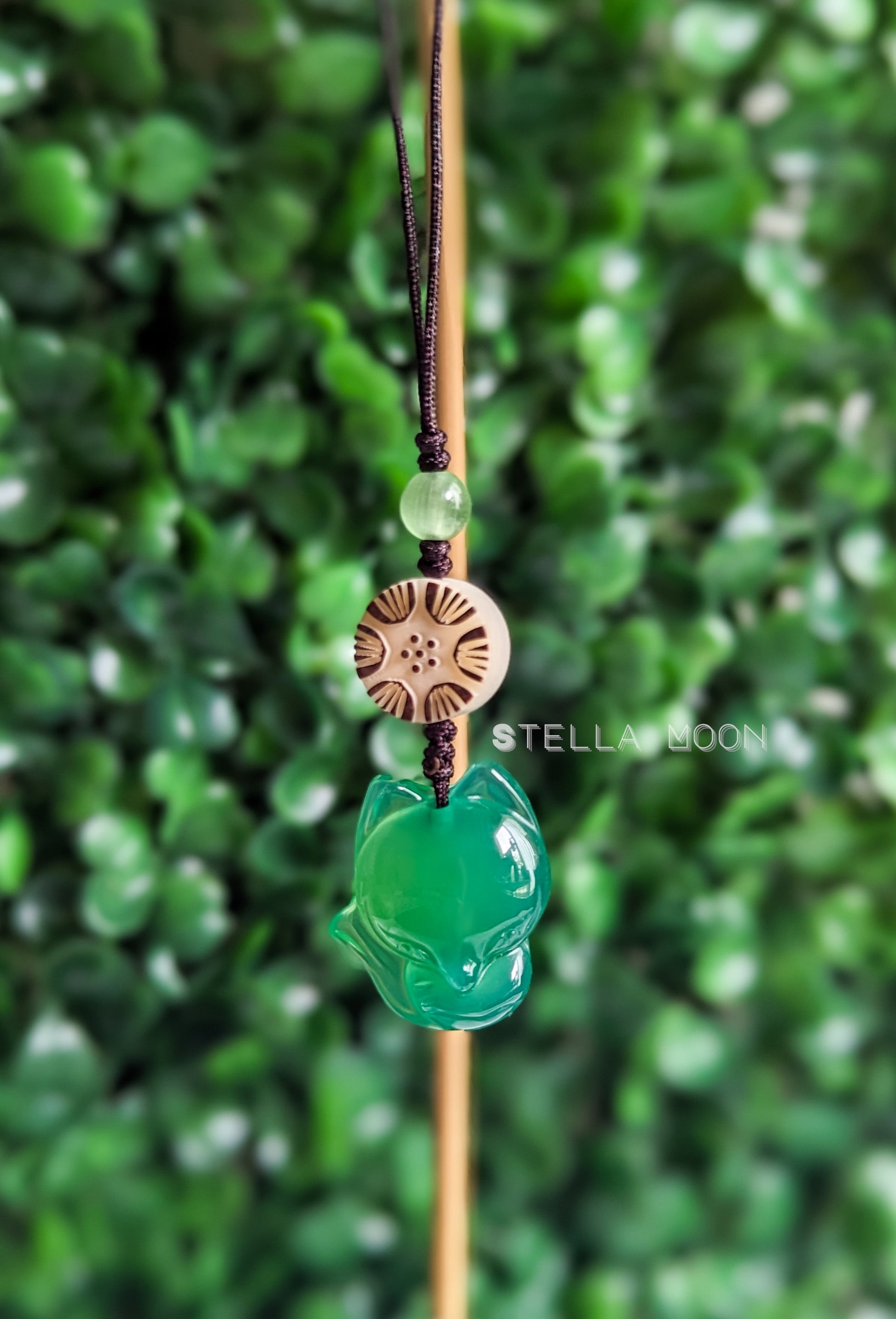 Fox Chalcedony Phone Charm - The Stella Moon Shop