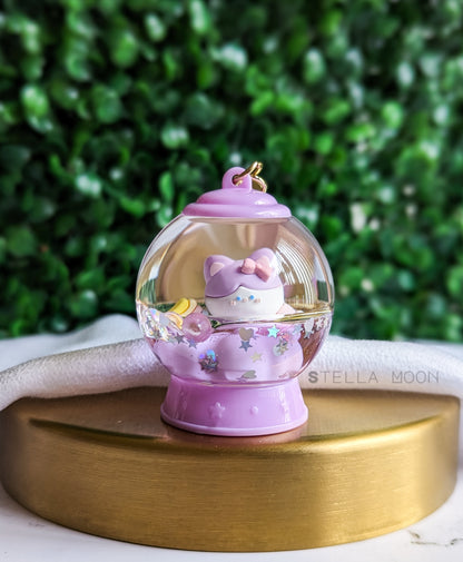 Snow Globe Liquid Keychain - The Stella Moon Shop