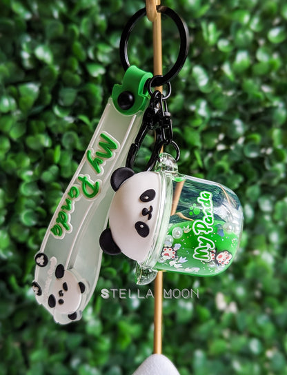 Sweet Bear Liquid Keychain - The Stella Moon Shop