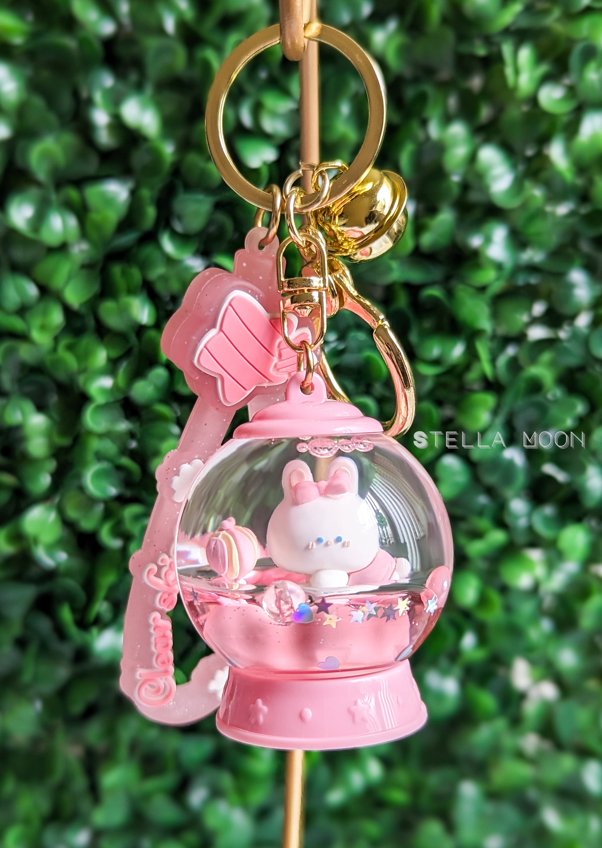 Snow Globe Liquid Keychain - The Stella Moon Shop