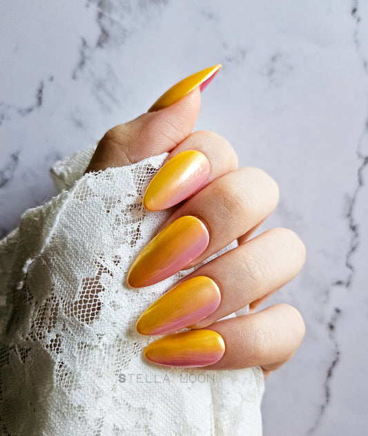 Sunkissed Press-On Nails - The Stella Moon Shop