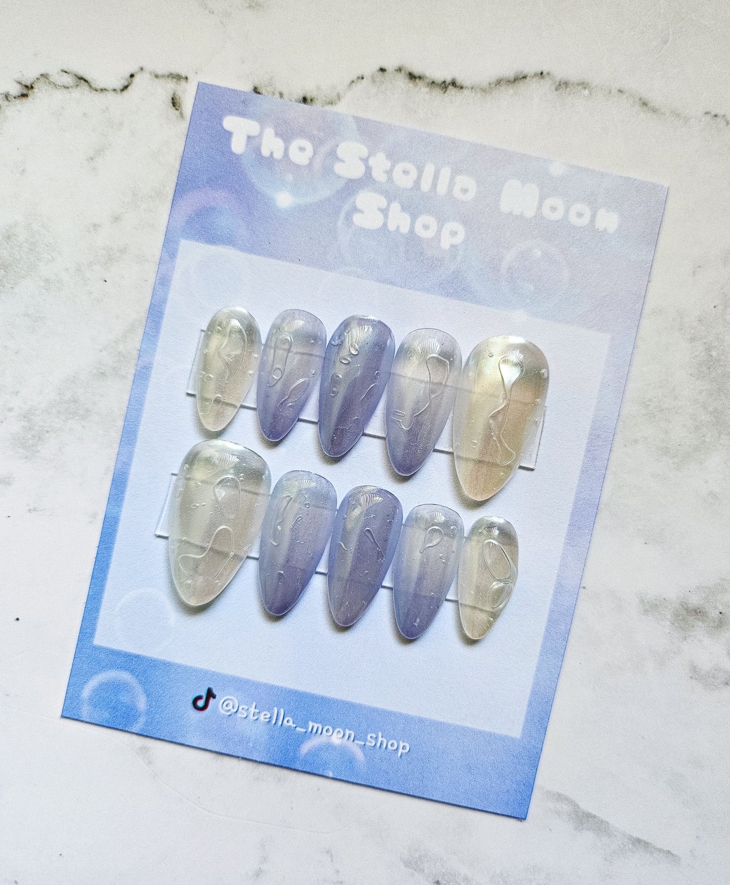 Bubble Magic Press-On Nails - The Stella Moon Shop