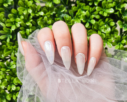 Icy Aurora Press-On Nails - The Stella Moon Shop