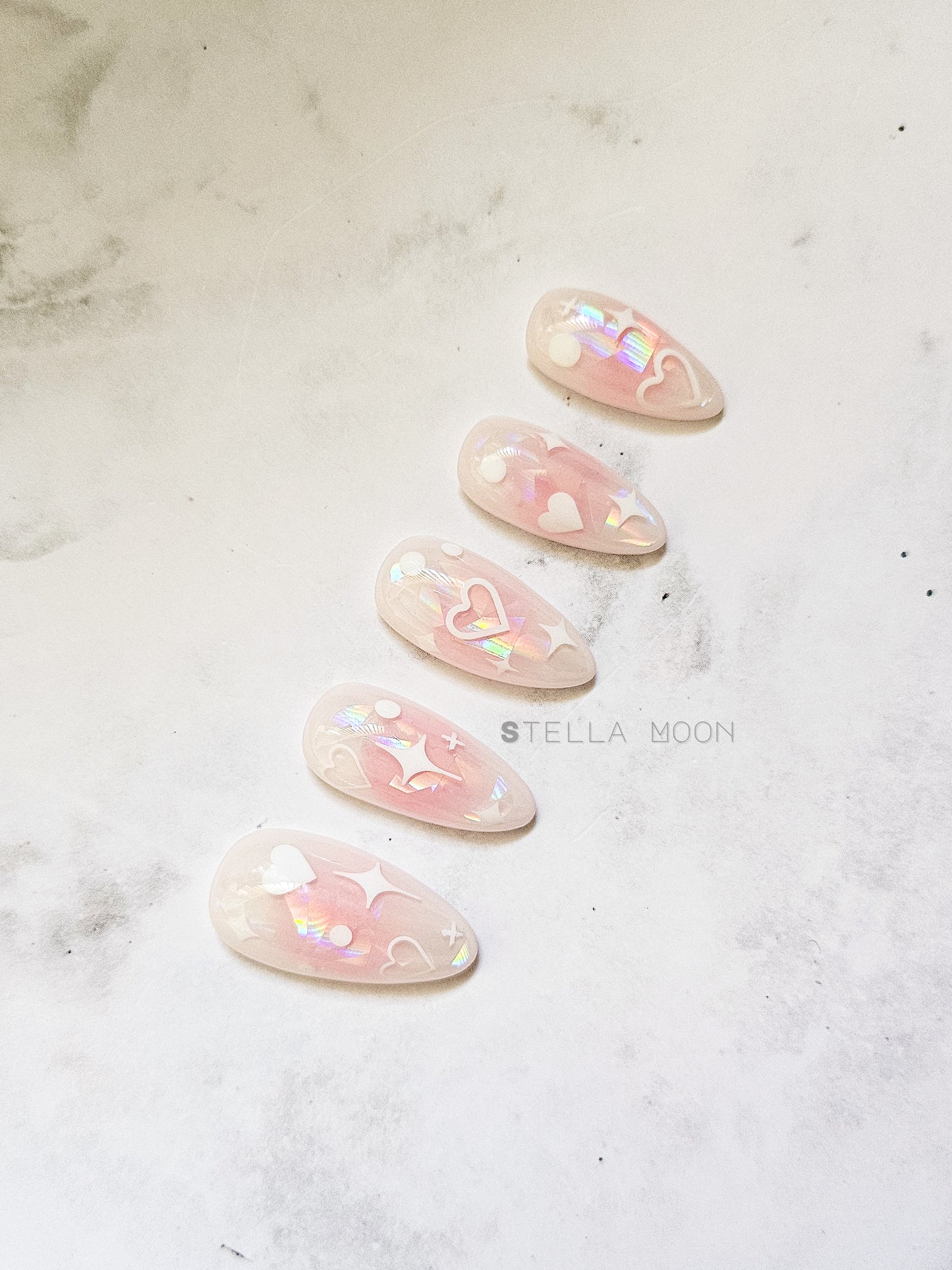 Glowing Cheeks Press-On Nails - The Stella Moon Shop