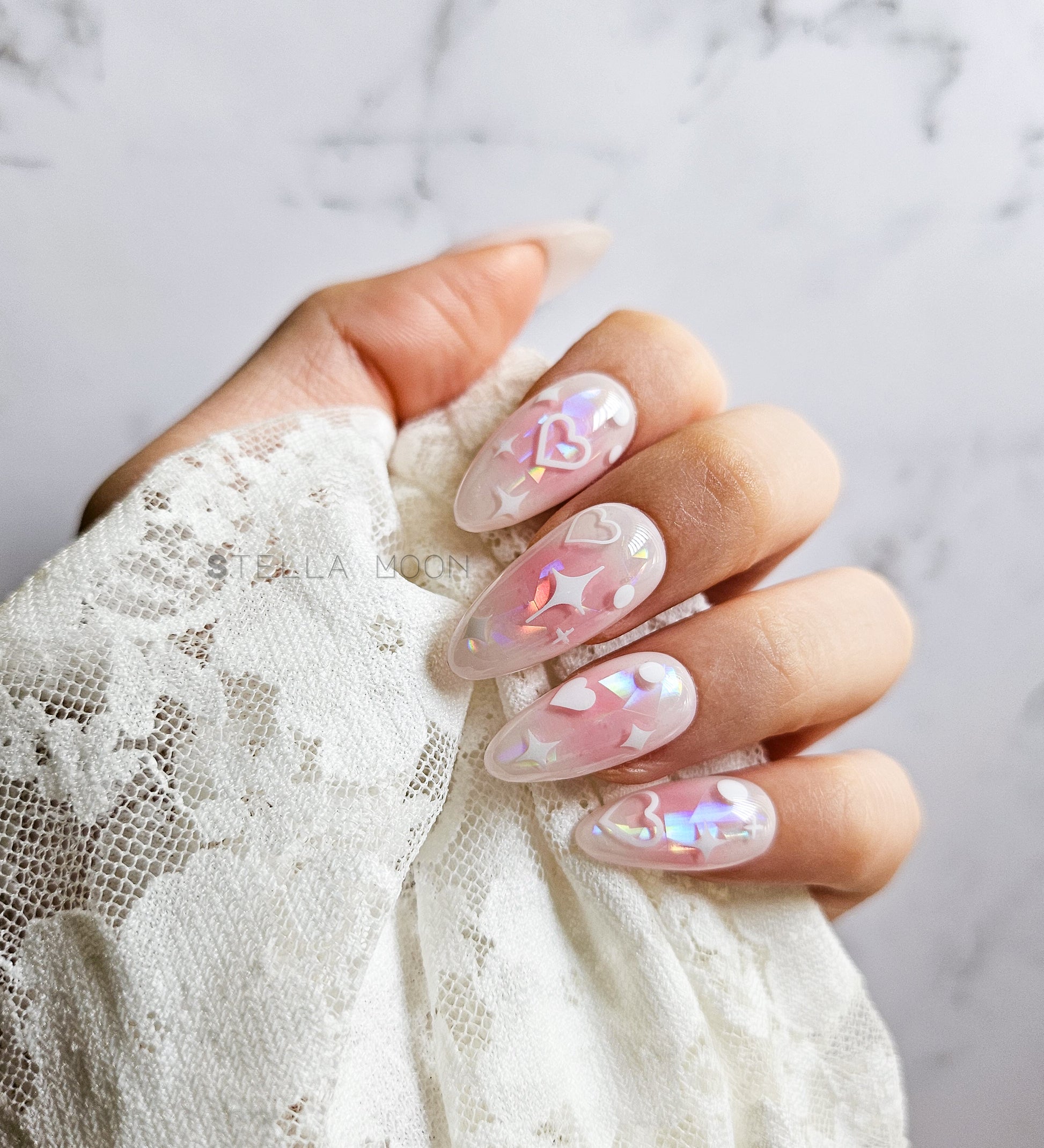 Glowing Cheeks Press-On Nails - The Stella Moon Shop