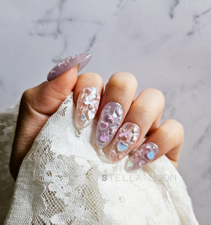 Metallic Fantasy Press-On Nails