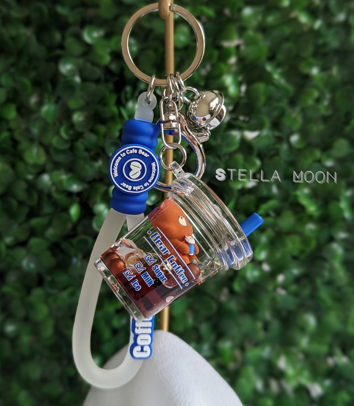 Coffee Liquid Keychain - The Stella Moon Shop