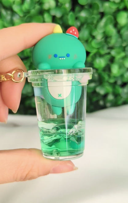 Fruity Animals Liquid Keychain